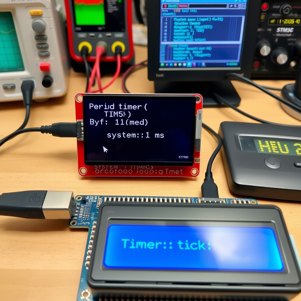 STM32定时器—定时周期测试例程